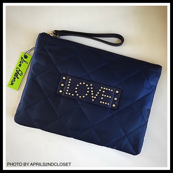 SAM EDELMAN LOVE STUDDED WRISTLET CLUTCH POUCH A2C - Picture 3 of 10